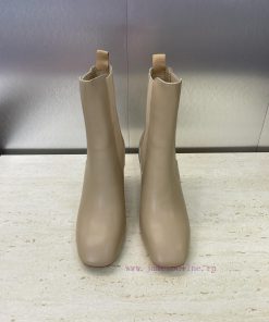 Dior 2025 Autumn/Winter New D-Art Series Coarse Heel Chelsea Women's Boots Star Same CD Letter adrnm830
