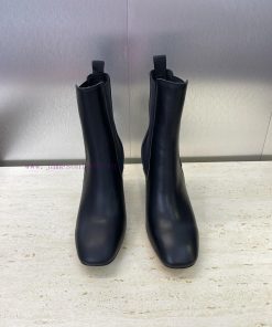 Dior 2025 Autumn/Winter New D-Art Series Coarse Heel Chelsea Women's Boots Star Same CD Letter 9m52zix9