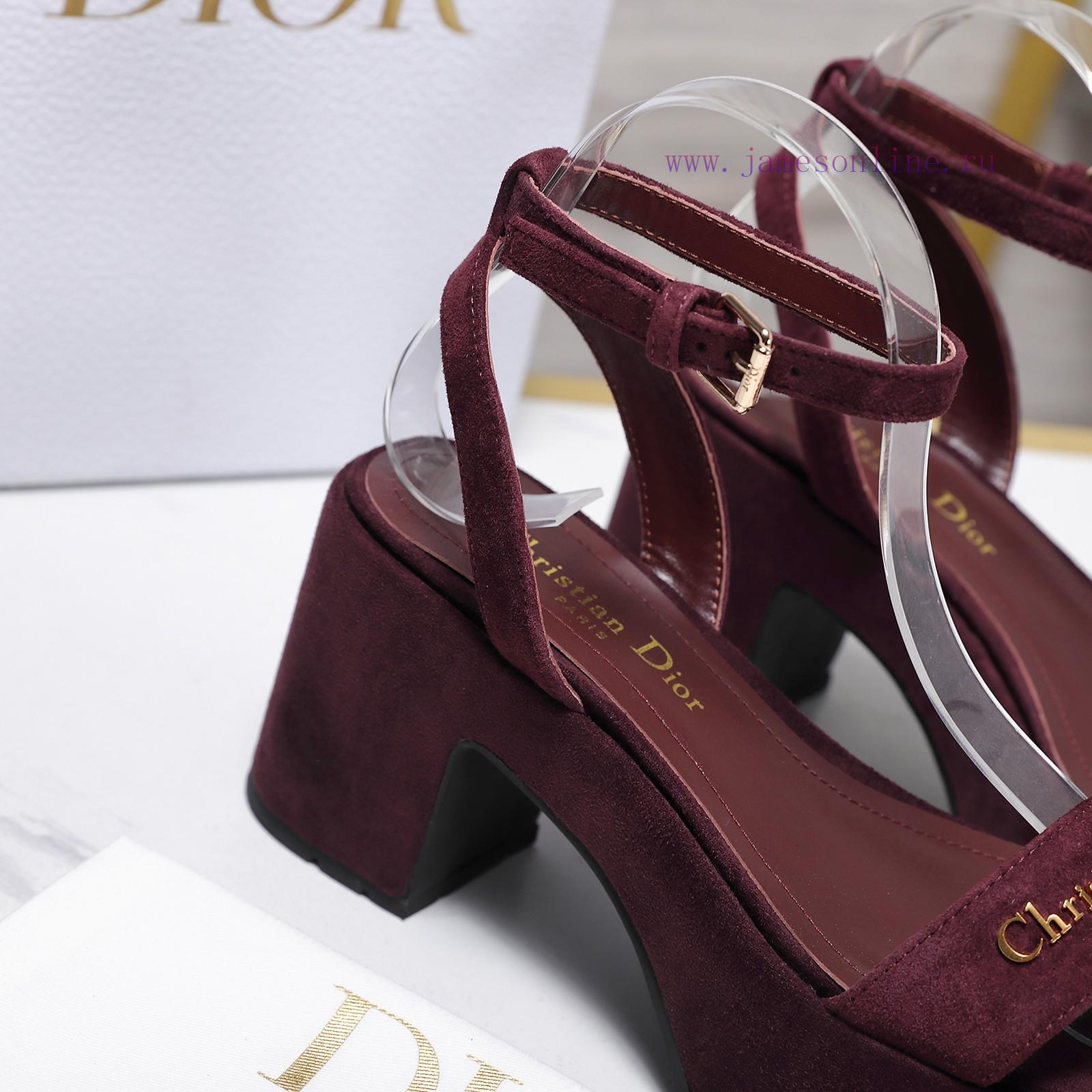 Purchasing LevelDior Spring/Summer Fashion Show New One Word Strap Water Platform Sandals Class tntws506