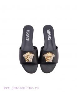 2-29E Versace New Flat Bottomed Full Diamond Slippers Sizes 35-43 44.45 Custom-made Non Refunda ktu91gl1