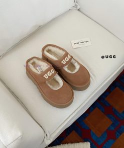 Newly Released UGG Gucci Mary Jane Wool SlippersThe 3.5cm Thick Bottom Model Has Been LaunchedI dmch8s9m
