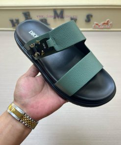 Dior Men's Sandals And Slippers Showcase Dior Haute Couture Style Design With Dior Grey Suede S q2glp0nr