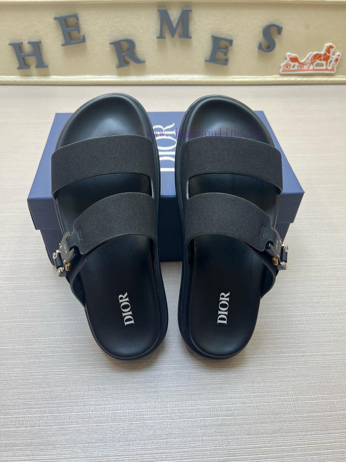 Dior Men's Sandals And Slippers Showcase Dior Haute Couture Style Design With Dior Grey Suede S d3e5su2a - Image 4