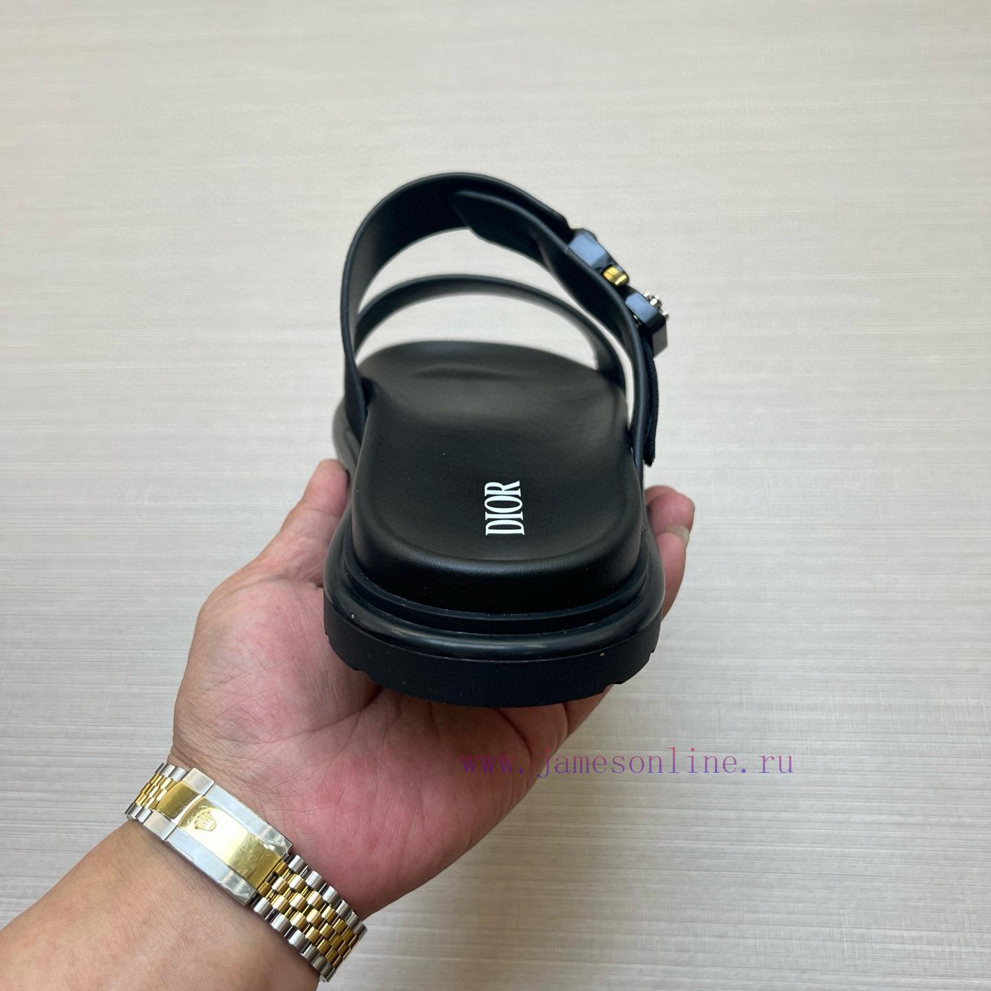 Dior Men's Sandals And Slippers Showcase Dior Haute Couture Style Design With Dior Grey Suede S d3e5su2a - Image 8