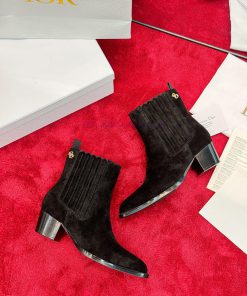 Dior 2025 Autumn/Winter Fashion High End Collection D-West Chelsea Women's Boots CD Letter Logo zf6k9ez4