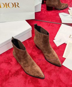Dior 2025 Autumn/Winter Fashion High End Collection D-West Chelsea Women's Boots CD Letter Logo 54pdnfsl