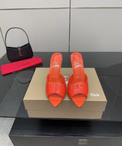 Top Of The Line Christian Louboutin | 2025 Original CL New Show High Heels~Fashion Show Red Bot p1c1se74