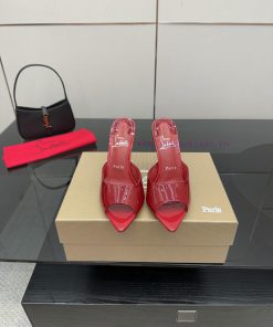 Top Of The Line Christian Louboutin | 2025 Original CL New Show High Heels~Fashion Show Red Bot wpk9k2bv