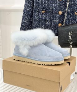 UGG Gucci25WF New Long Hair Retro Snow BootsRubbing The Retro Wave And Winter Warmth Into Concr 6onp5n8z