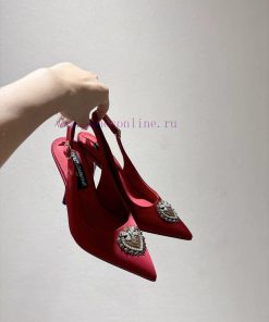 Dolce&Gabbana New Original Fabric Sheepskin Insole Genuine Leather Outsole Sizes 35-42Update Ti zqcemxa9