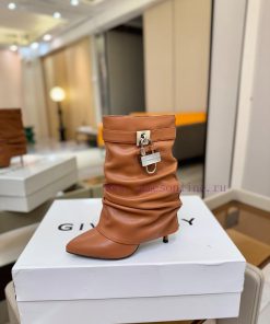 PriceAuthentic CustomizationGIVENCHY 𝐒𝐒𝐧𝐞𝐰 High-heeled Slim Heeled Boots The Most Popular On Th bri2lgix
