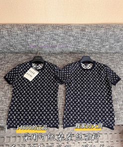 Louis Vuitton 25 Early Spring Mulberry Silk ➕ Nylon Woolen Short Sleeves 🐮 14800 Purchase Zp Di gpmyglvg