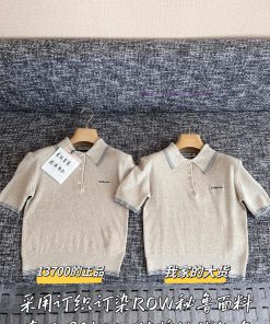 MiuMiu 25 Early Spring Polo Short Sleeved Shirt 🐮 13700 Purchase Zp Disassembly And Constructio 8rt8hhux