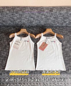 MiuMiu 25 Early Spring Co Branded Small Sailing Tank Top 🐮 3750 Purchase Zp Disassembly And Man vnk9vmvf