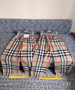 Burberry 25 Early Spring Striped Checkered Pants 🐮 6600 Purchase Zp Disassembly And Creation Cu 0hbwf2rf
