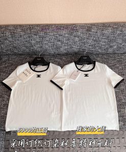 Celine 25 Early Spring Arc De Triomphe Bead Embroidered Short Sleeve 🐮 6900 Purchase Zp Disasse hq80htus