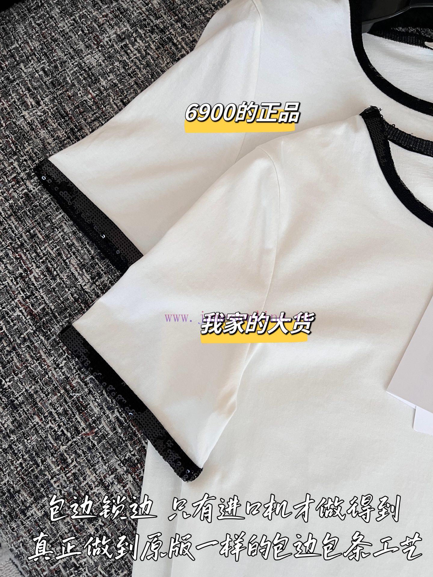 Celine 25 Early Spring Arc De Triomphe Bead Embroidered Short Sleeve 🐮 6900 Purchase Zp Disasse hq80htus - Image 6