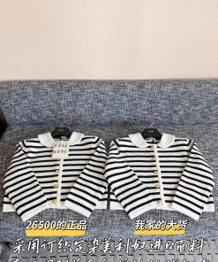 Celine 25 Autumn/Winter New Striped Cardigan 🐮 26500 Purchase Zp Disassembly And Manufacturing b425si9f