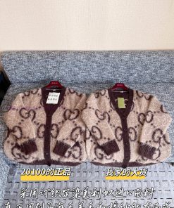 Gucci 25 Early Autumn New Mohair Cardigan 🐮 20100 Purchased Zp Disassembled And Crafted Woven A 8jugiblk