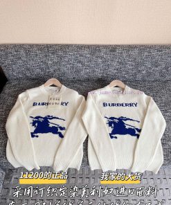 Burberry 25 Autumn/Winter New Knitted Sweater 🐮 11200 Purchase Zp Disassembly And Manufacturing ydyj3lbb