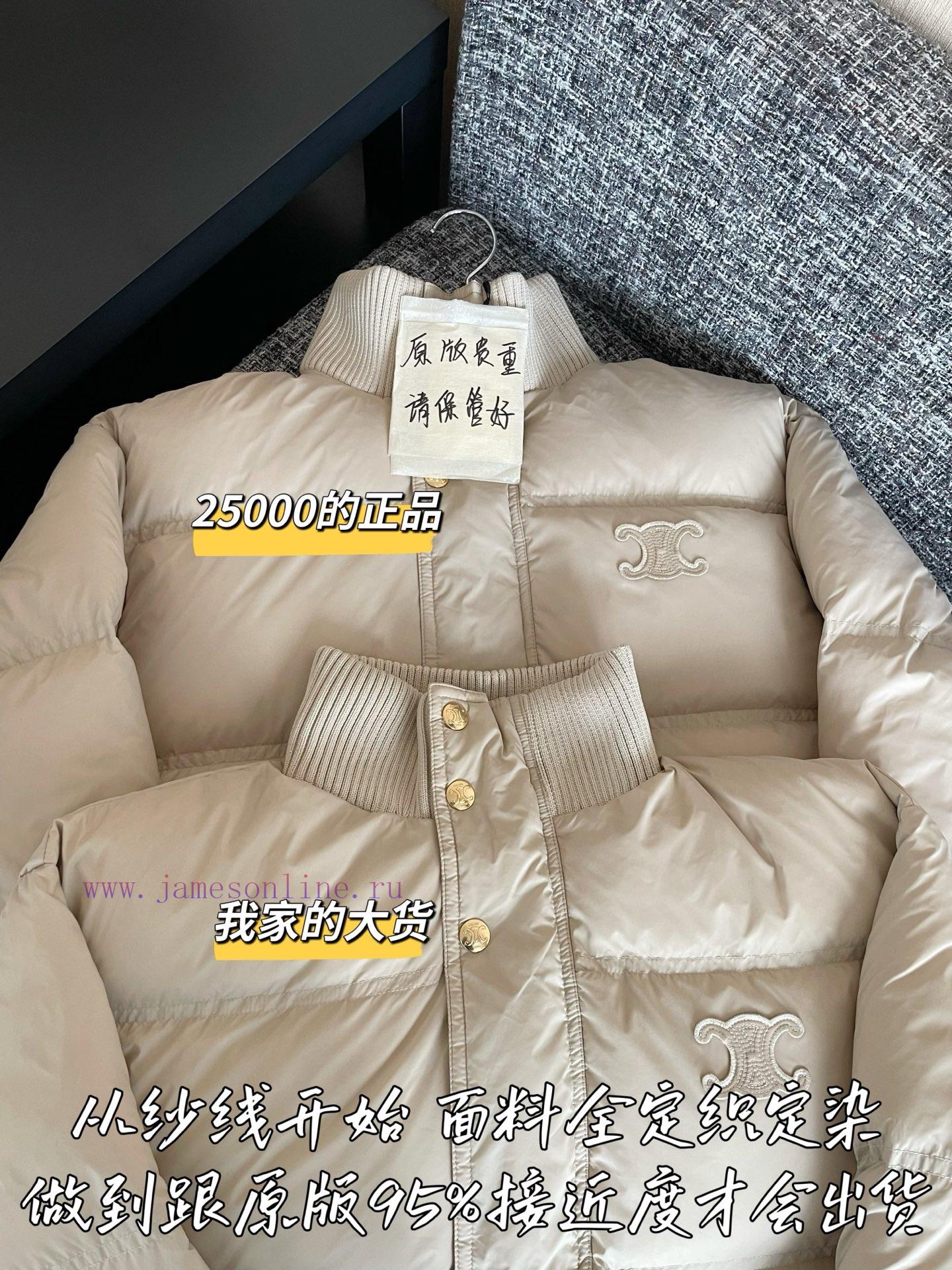 Celine 25 Autumn/Winter New Down Jacket 🐮 25000 Purchase Zp Disassembly And Construction Custom 6dnz233e - Image 3