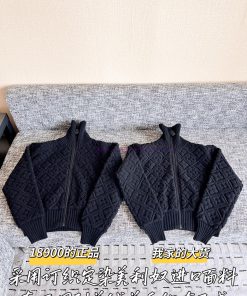 Louis Vuitton 25 Autumn/Winter New Knitted Jacket 🐮 18900 Purchase Zp Disassembly And Manufactu s9l4evh0